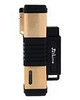 JetLine New York QUAD Flame Torch Cigar Lighter Gold