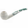 Bulldog Lattice Two Stem Churchwarden Meerschaum Pipe