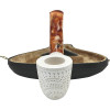 Deluxe Dublin Designer Lattice Meerschaum Pipe