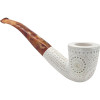 Deluxe Dublin Designer Lattice Meerschaum Pipe