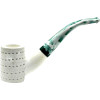 Muhsin Lattice Poker Meerschaum Pipe - B619832