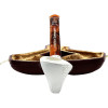 Muhsin Sitting Freeform Meerschaum Pipe
