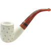 Billiard Teardrop Lattice Meerschaum Pipe