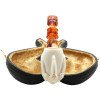 Deluxe Smooth Claw Designer Stem Meerschaum Pipe - B718955