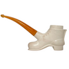 Original Shoe by Ismet Bekler Meerschaum Pipe in Velvet Chest