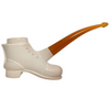Original Shoe by Ismet Bekler Meerschaum Pipe in Velvet Chest