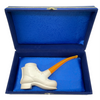 Original Shoe by Ismet Bekler Meerschaum Pipe in Velvet Chest
