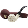 Special IMP Apple Lattice Meerschaum Pipe