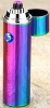 Dual Cross Arc Electric Lighter - Gun Metal