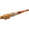 Signed F Can Angels and Maidens Meerschaum Pipe