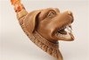 Special Dog Attack by Master Carver IBaglan Meerschaum Pipe