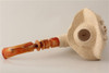 Special Pirate Skull by Master Carver IBaglan Meerschaum Pipe - MC1588
