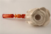 Special Rose in Claw by Master Carver I Baglan Meerschaum Pipe