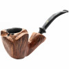 Nording Freehand Brown Grain #3 Panel Briar Pipe