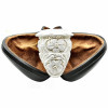 Special Embossed Floral Topkapi Meerschaum Pipe
