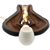 Smooth Apple with Lattice Accents Meerschaum Pipe - P118750