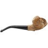 Colored Skull in Claw Meerschaum Pipe