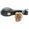 Colored Skull in Claw Meerschaum Pipe - P118873