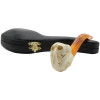 Skull in Claw Meerschaum Pipe - P118886 Skull in Claw Meerschaum Pipe - P118886