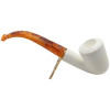 Smooth Tall Dublin Meerschaum Pipe
