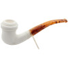 Smooth Stylized Meerschaum Pipe