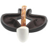 Smooth Oom Paul Style Freeform Meerschaum Pipe - P118962