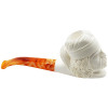 Deluxe Signed M Yilmaz Indian Meerschaum Pipe - P118980