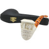 Deluxe 3D Lattice Topkapi Meerschaum Pipe