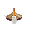 Smooth Tiger Stem Meerschaum Pipe - P120129