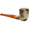 Colored Dublin Straight Meerschaum Pipe - P120133