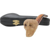 Colored Skull Meerschaum Pipe - P120134