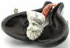 Sultan Lattice Bottom and Shank Meerschaum Pipe - P415467