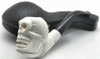 Skull in Hand Meerschaum Pipe