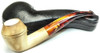Colored Bulldog Meerschaum Pipe - P416145