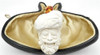 Pirate with Eagle Cap and Designer Stem Meerschaum Pipe - P416208