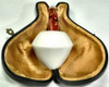 Deluxe Smooth Bulldog Meerschaum Pipe - P416262
