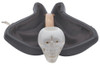 Round Eye Skull Meerschaum Pipe