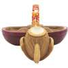 Special Signed Baglan Colored Claw Meerschaum Pipe