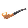 Deluxe Colored Signed Hoof Meerschaum Pipe