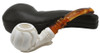 Designer Apple Sitting Meerschaum Pipe