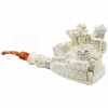 Castle Signed by Cevher Meerschaum Pipe