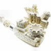 Castle Signed by Cevher Meerschaum Pipe