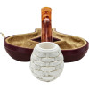 Deluxe Basket Weave Meerschaum Pipe