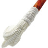 Oom Paul Claw Knurl Meerschaum Pipe
