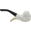 Claw with Black Stem Meerschaum Pipe