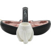 Claw with Black Stem Meerschaum Pipe