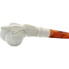 Apple Claw Knurl Meerschaum Pipe