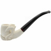 Backwards Smooth Claw Meerschaum Pipe