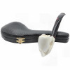 Backwards Smooth Claw Meerschaum Pipe