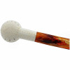 Lattice Squat Tomato Oval Shank Meerschaum Pipe - P818350